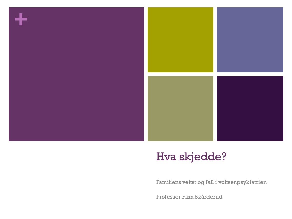 norsk forening for familieterapi